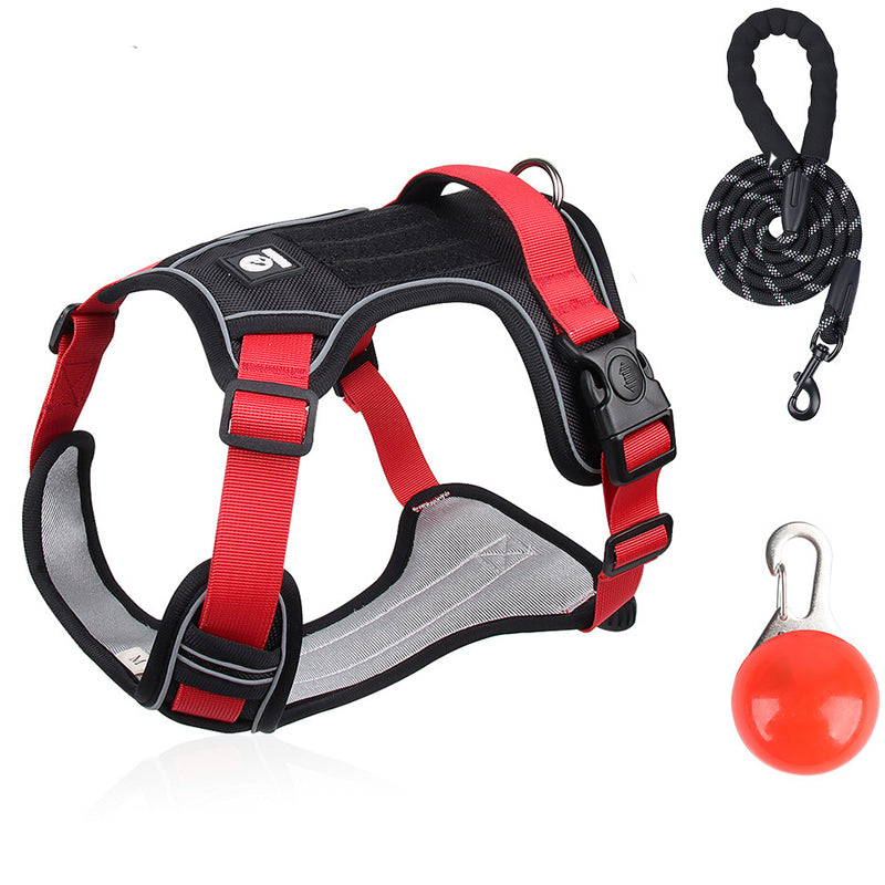 Walk Your Dog Instantly! Adjustable Front-Clip Dog Harness