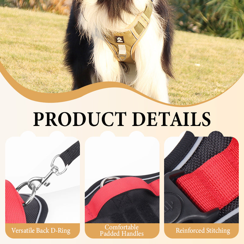 Walk Your Dog Instantly! Adjustable Front-Clip Dog Harness