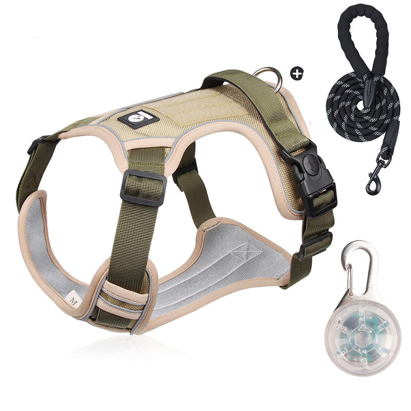 Walk Your Dog Instantly! Adjustable Front-Clip Dog Harness