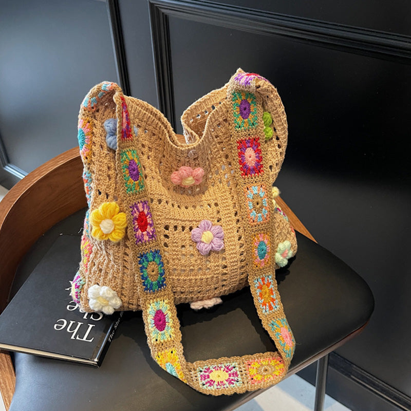 Bohemian Ethnic Print Tote – Spacious & Versatile Carry🌼