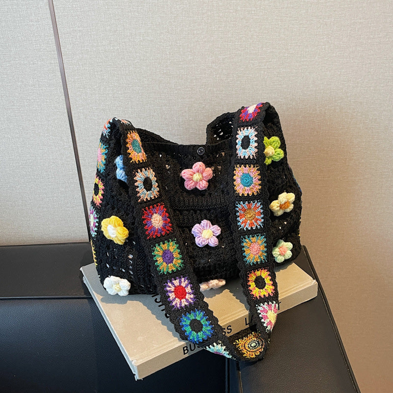 Bohemian Ethnic Print Tote – Spacious & Versatile Carry🌼