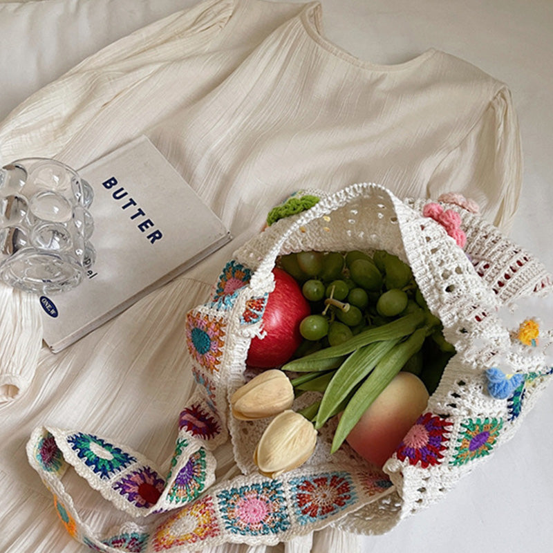 Bohemian Ethnic Print Tote – Spacious & Versatile Carry🌼
