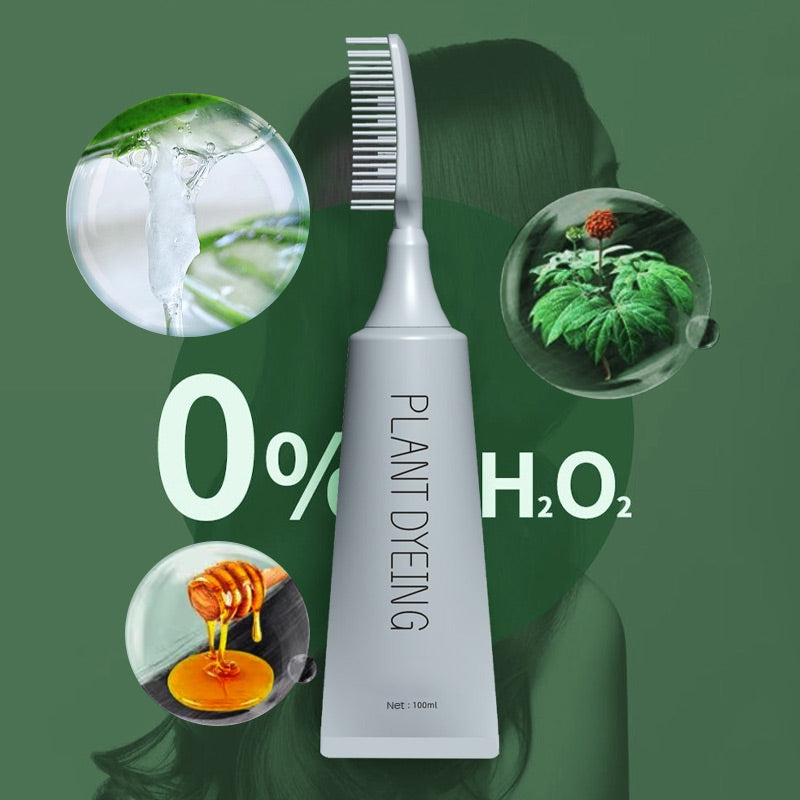 Natural Hair Darkening Comb – Gentle Color, No Harsh Chemicals
