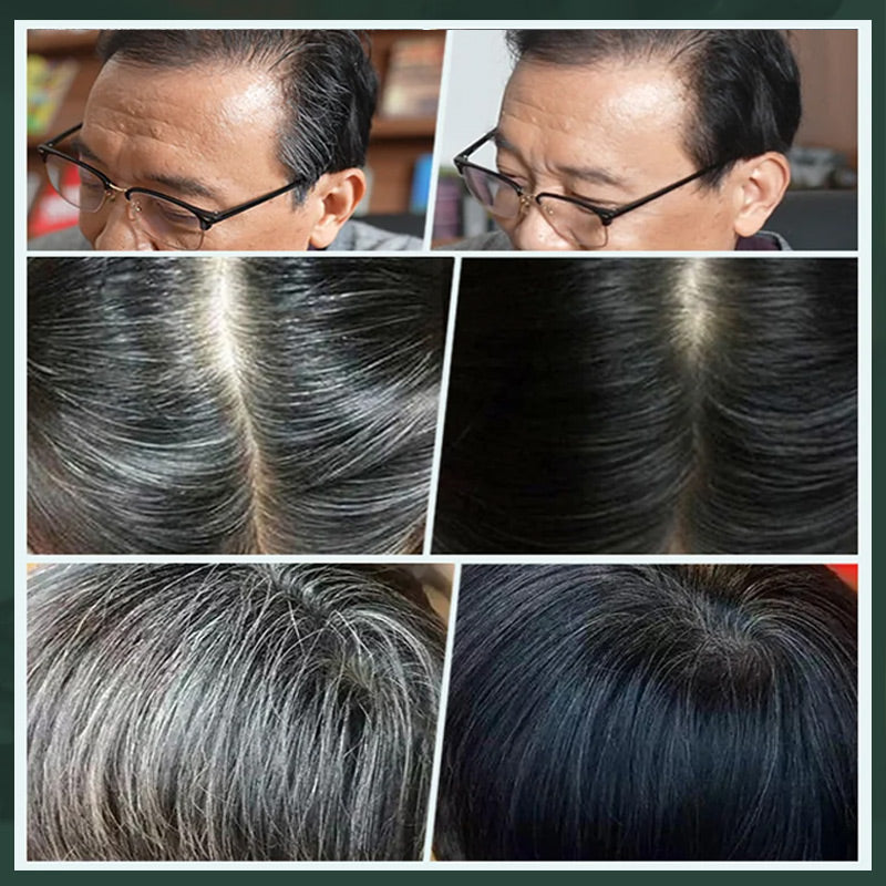 Natural Hair Darkening Comb – Gentle Color, No Harsh Chemicals