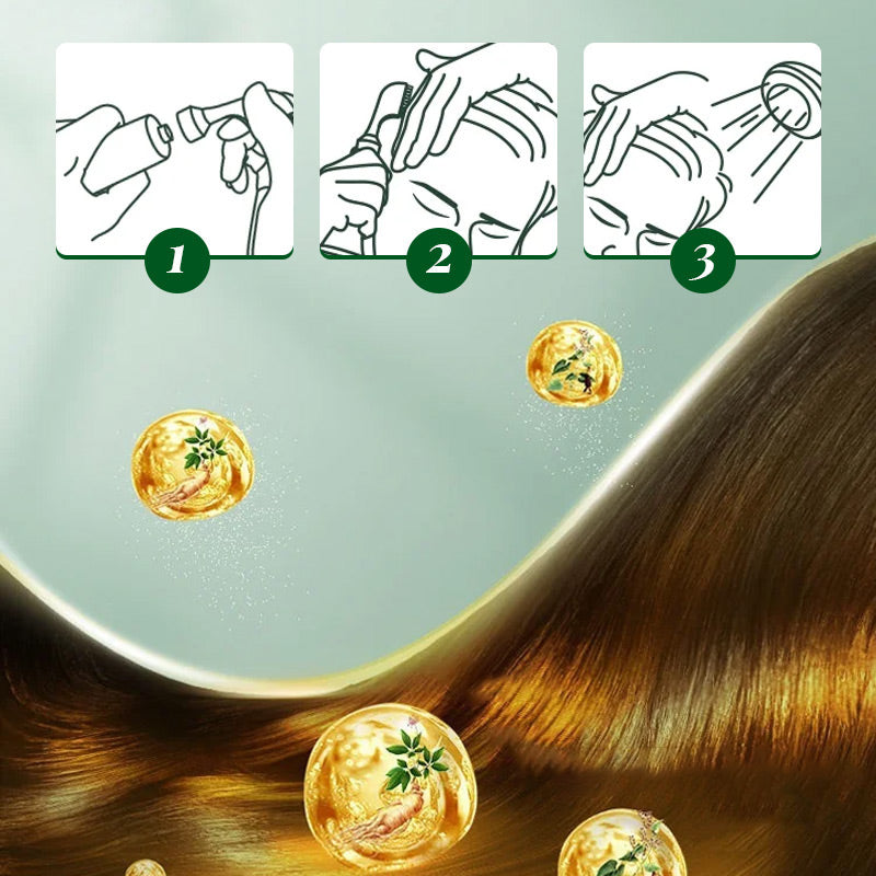 Natural Hair Darkening Comb – Gentle Color, No Harsh Chemicals