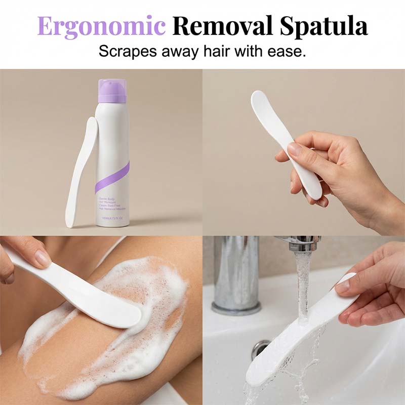 Remove Hair Painlessly Instantly! No-Drip Cloud-Foam Mousse