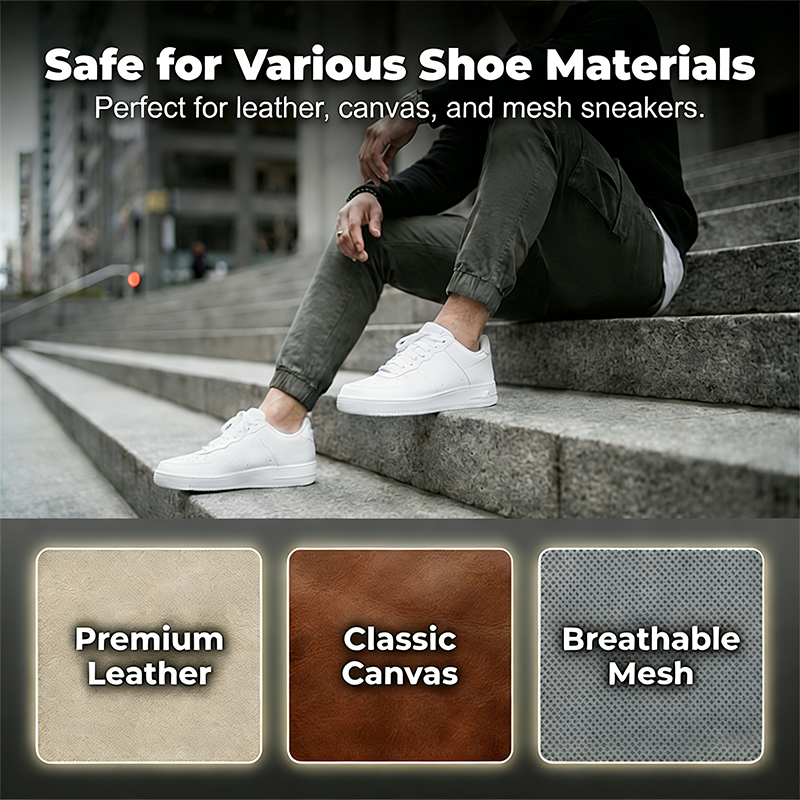 Clean Any Sneaker Instantly! No-Scrub Foam Cleaning Kit