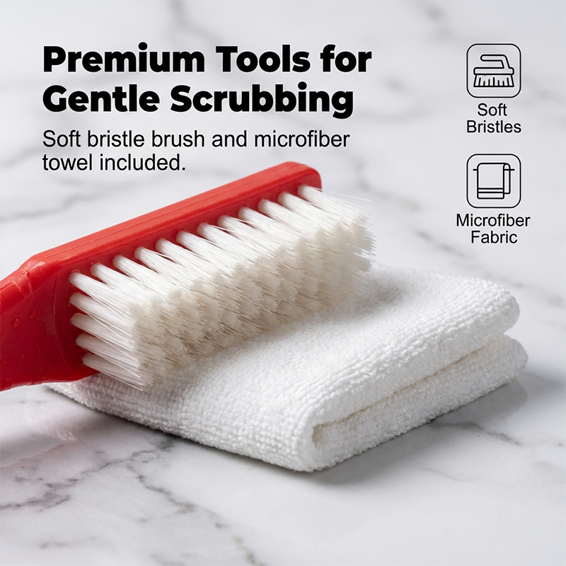 Clean Any Sneaker Instantly! No-Scrub Foam Cleaning Kit