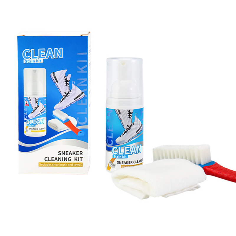 Clean Any Sneaker Instantly! No-Scrub Foam Cleaning Kit