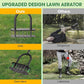 Aerate Your Lawn Instantly! Carbon Steel Lawn Aerator