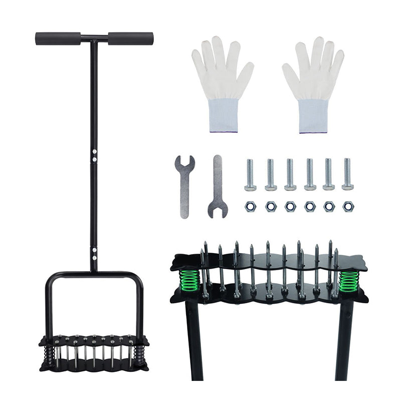 Aerate Your Lawn Instantly! Carbon Steel Lawn Aerator