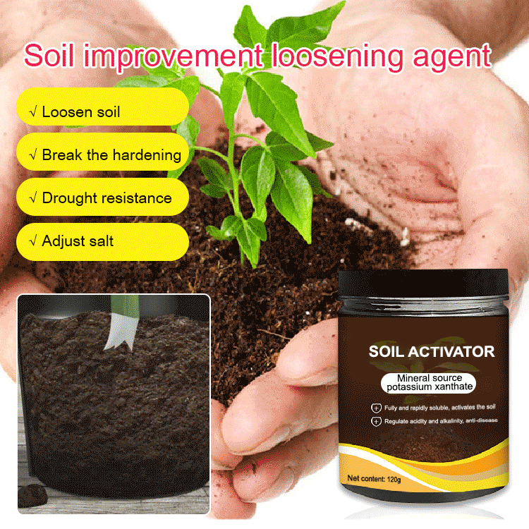Loosen Soil Instantly! Fulvic Acid Soil Activator & Root Booster