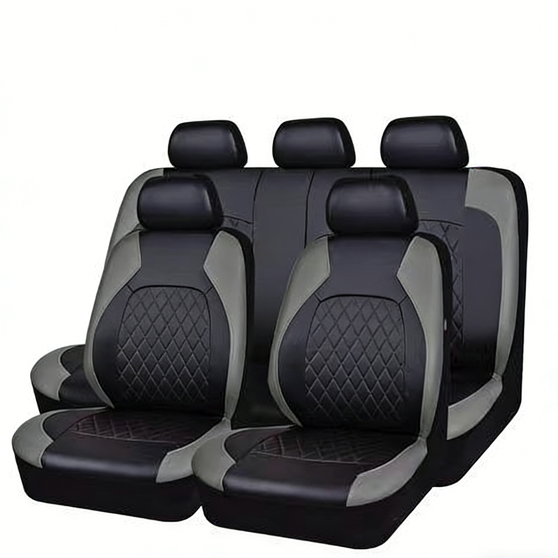📢📢50% OFF !! ⏰Universal Quilted Seat Covers – Airbag Safe & Faux Leather Design