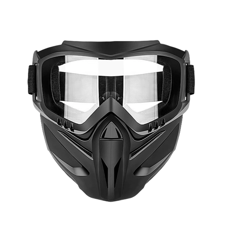 Detachable Full-Face Goggle Mask – Anti-Fog, Windproof Protection