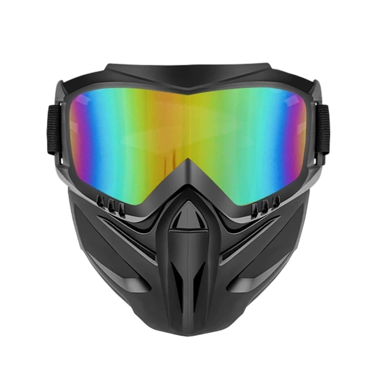 Detachable Full-Face Goggle Mask – Anti-Fog, Windproof Protection