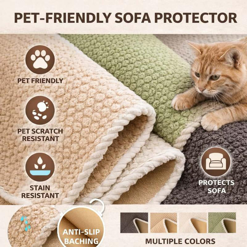 Protect Any Sofa Instantly! No-Slip Washable Pet-Proof Cover