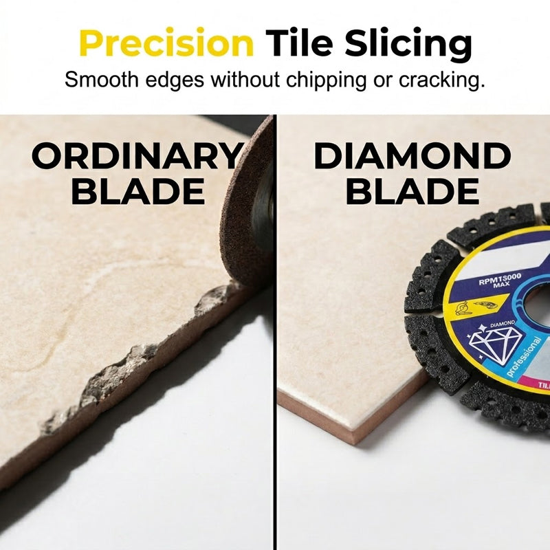 Cut Tile, Brick & Rebar Instantly! Diamond Angle Grinder Blade