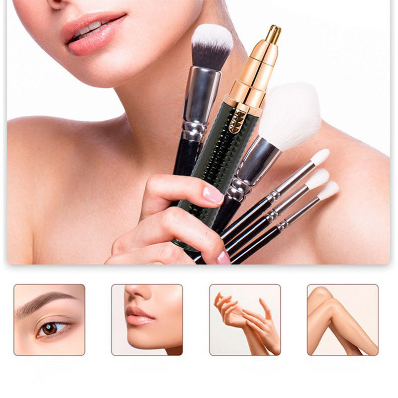 Interchangeable-Head Hair Remover – Cordless & Gentle Glide
