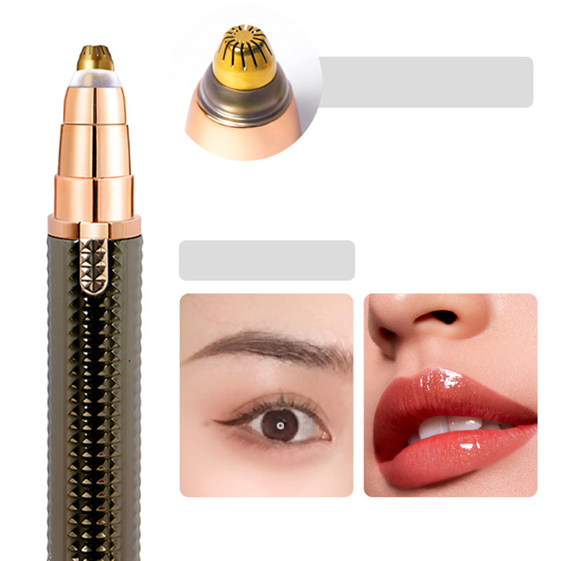 Interchangeable-Head Hair Remover – Cordless & Gentle Glide