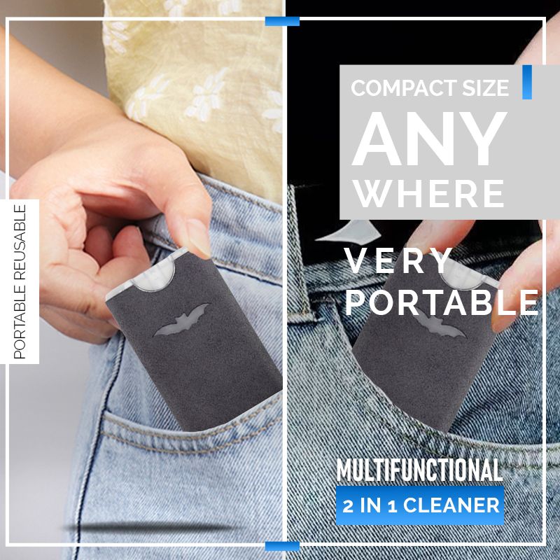 Clean Screens Instantly! 2-in-1 Spray & Microfiber Screen Cleaner