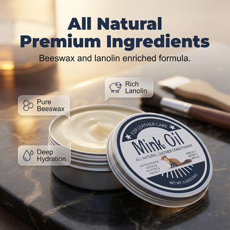 MinkShield Natural Mink Oil Leather Conditioner