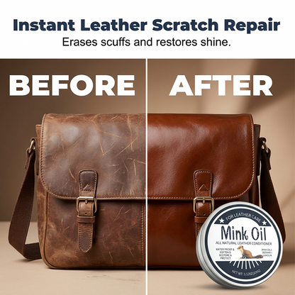 MinkShield Natural Mink Oil Leather Conditioner