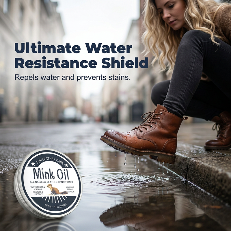 MinkShield Natural Mink Oil Leather Conditioner