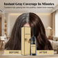 Instant Gray Coverage Comb – Herbal, No-Mess Home Dye