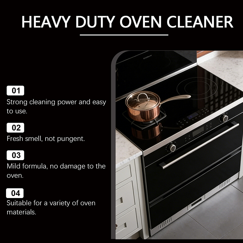 Heavy-Duty Oven Cleaner Spray – Rapid Action & Odor Neutralizer