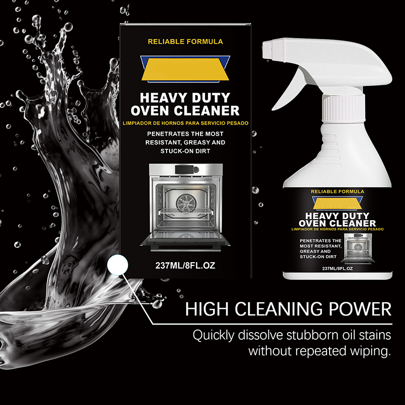 Heavy-Duty Oven Cleaner Spray – Rapid Action & Odor Neutralizer