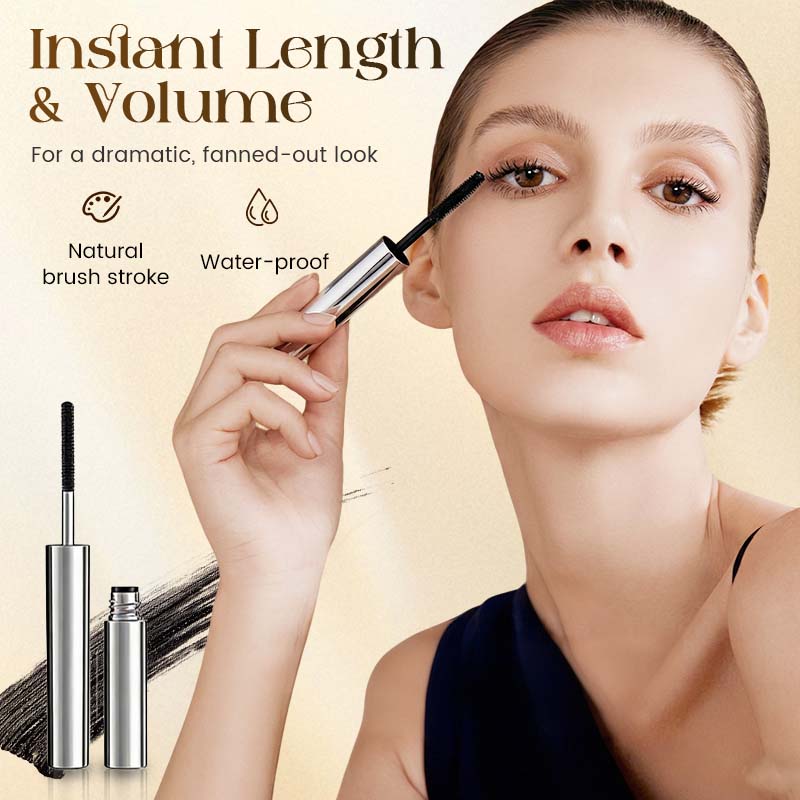 360° Spiral Brush Mascara – Smudge-Proof & Lash-Lifting Volume