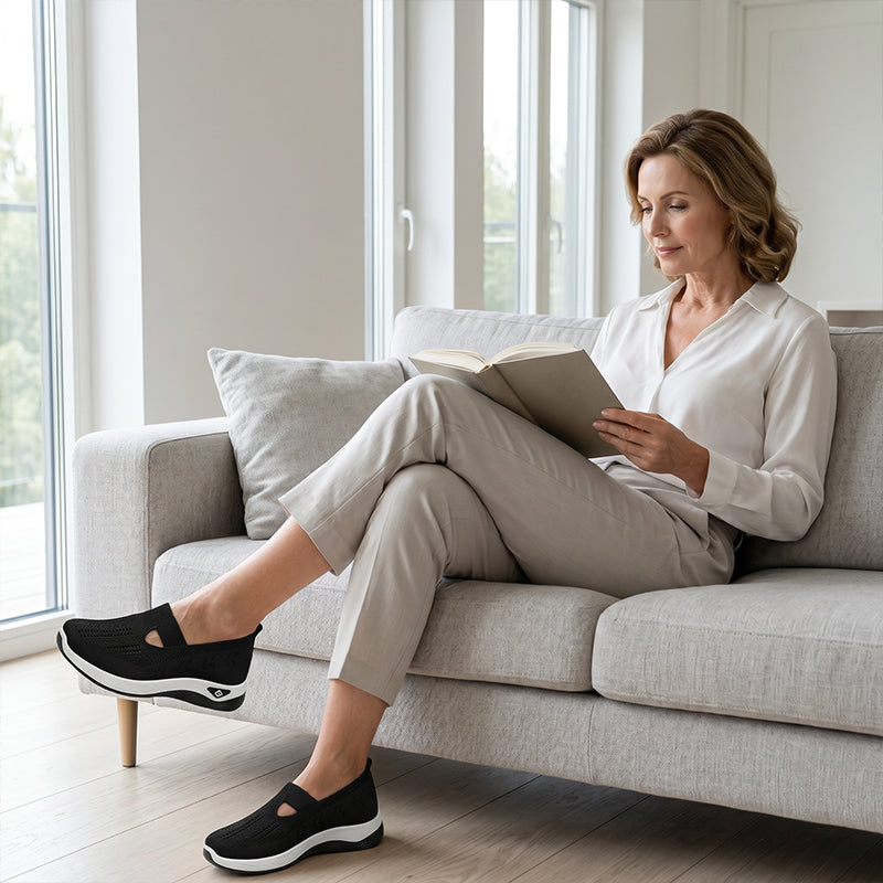 Memory Foam Arch Support Sandals – Lightweight & Posture Correcting Design