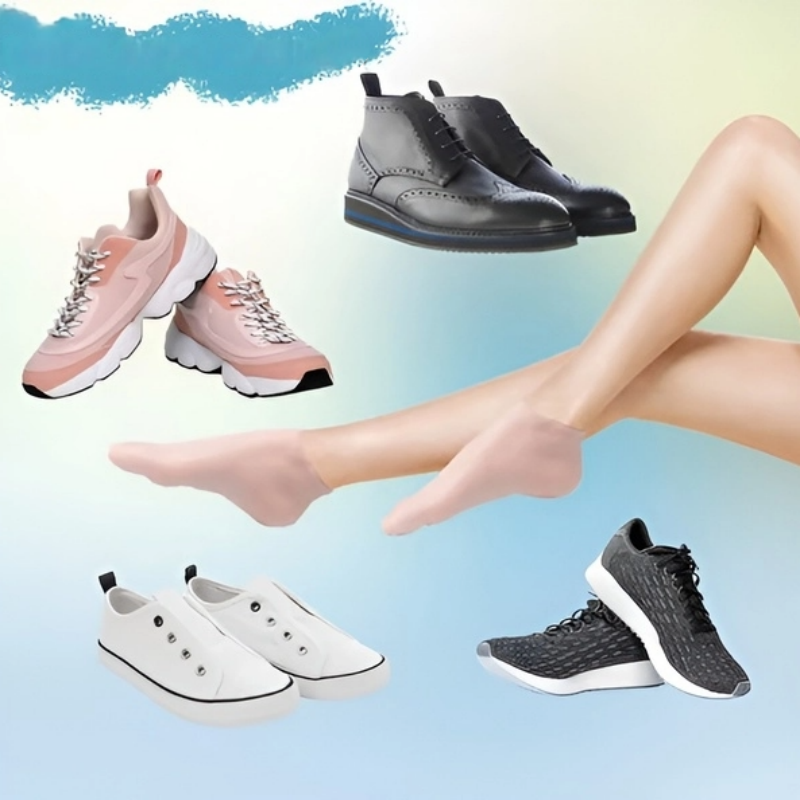 Silicone Moisturizing Heel Socks – Anti-Slip & Cracked Skin Repair