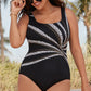 🏖️Summer Hot Sale 50% OFF🏝️Women's Printed One-Piece Swimsuit🩱