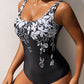 🏖️Summer Hot Sale 50% OFF🏝️Women's Printed One-Piece Swimsuit🩱