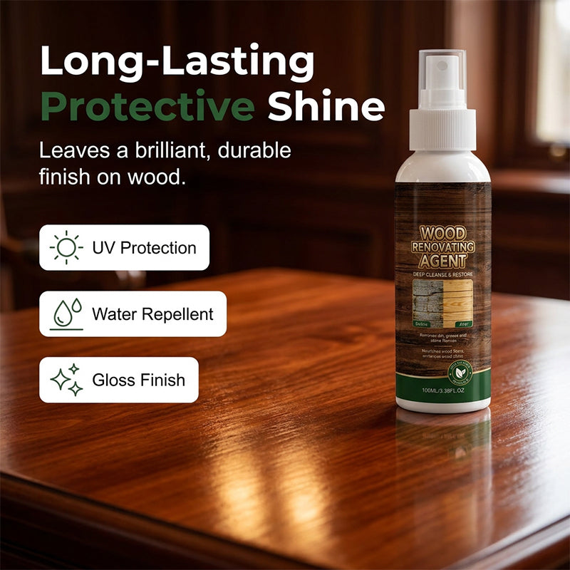 Restore Dull Wood Instantly! Deep-Cleaning Wood Renovating Agent