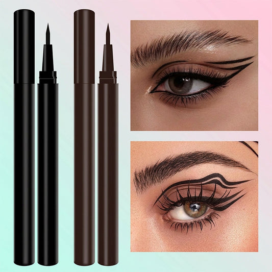 Precision Waterproof Liquid Eyeliner – Quick-Dry, All-Day Smudge-Proof