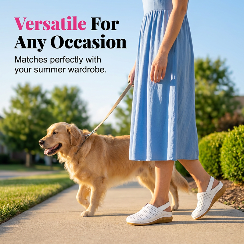 Cushioned Sole Sandals – Breathable Hollow-Out Design