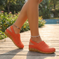Cushioned Sole Sandals – Breathable Hollow-Out Design