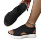 Women's Breathable Knit Platform Sandals👡 Air-permeable knit upper, cushioned sole & lightweight comfy summer footwear🇬🇧 ✨