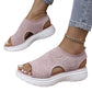 Women's Breathable Knit Platform Sandals👡 Air-permeable knit upper, cushioned sole & lightweight comfy summer footwear🇬🇧 ✨
