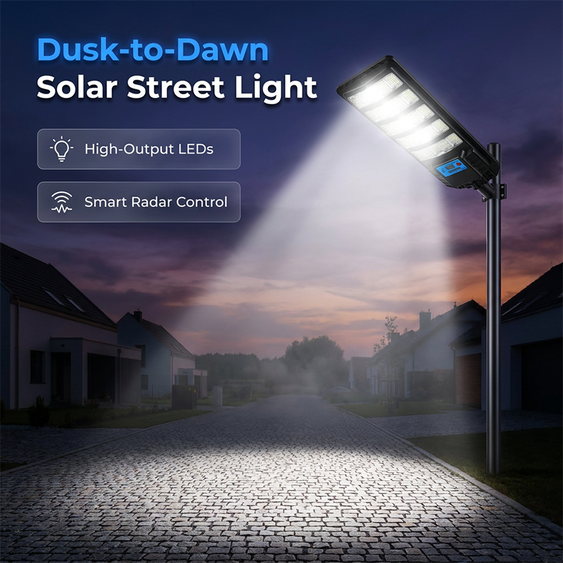 50% OFF🔥Solar Powered Street Light with Motion Sensor – Bright LED, Auto On/Off & Weatherproof ☀️