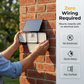 360° Solar Security Light – Motion Sensor & IP65 Weatherproof Design