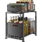 Organize Under Sink Instantly! Pull-Out 2-Tier Cabinet Shelf
