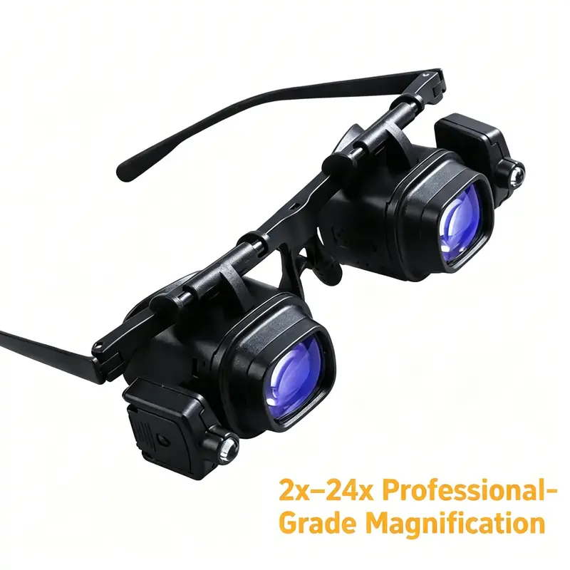 LED Magnifying Glasses – Interchangeable Lenses & Shadow-Free Precision Design