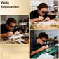 LED Magnifying Glasses – Interchangeable Lenses & Shadow-Free Precision Design