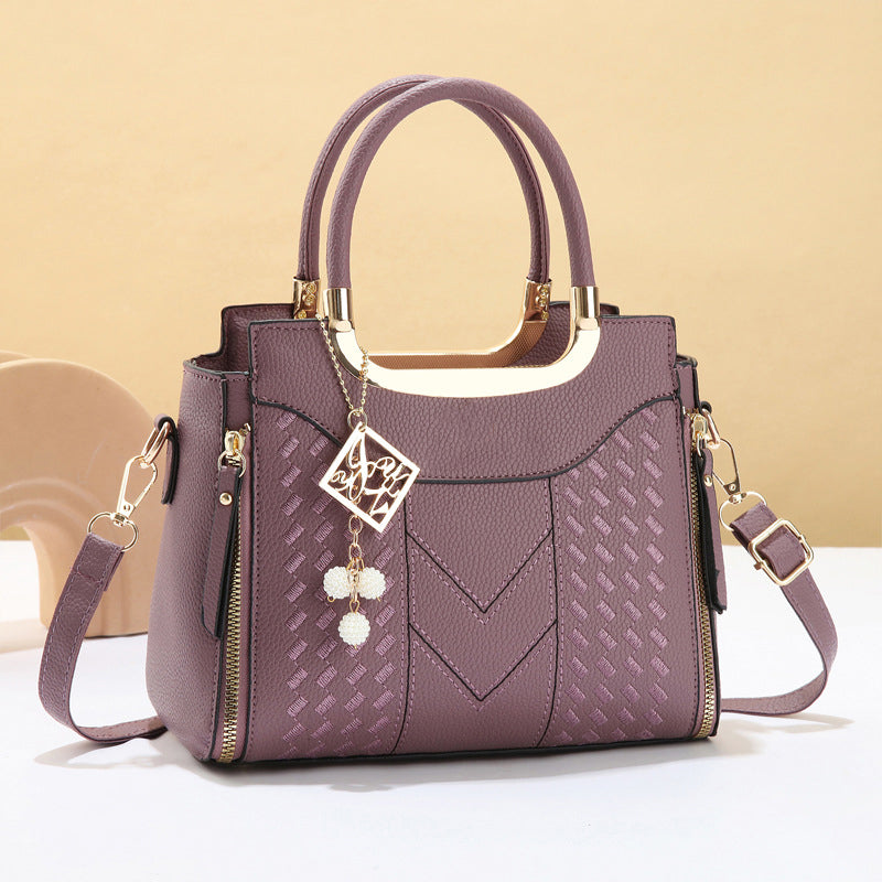 👜 LIMITED-TIME 50% OFF! ✨ V-Stitched Everyday Handbag – Multi-Compartment, Versatile Carry