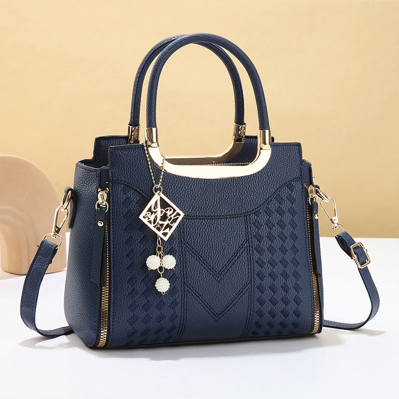 👜 LIMITED-TIME 50% OFF! ✨ V-Stitched Everyday Handbag – Multi-Compartment, Versatile Carry