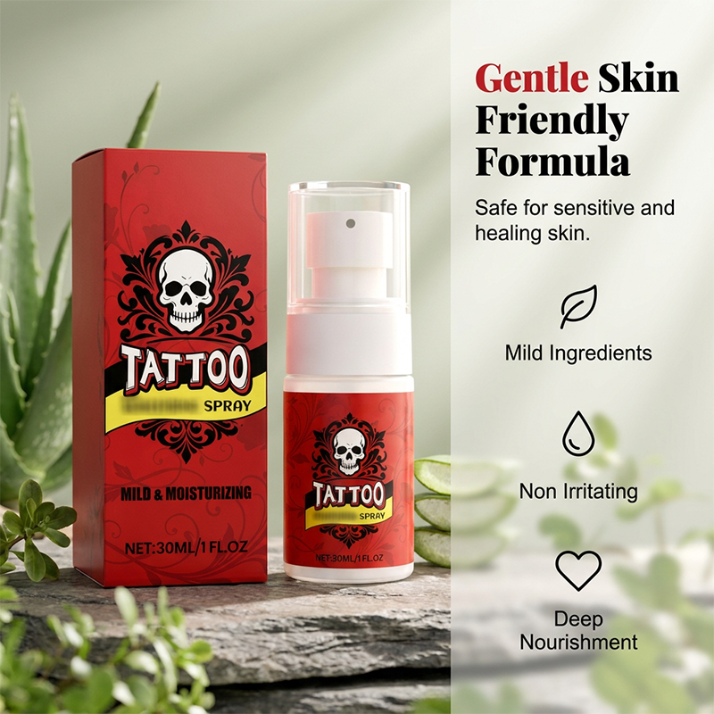 Deep Healing Tattoo Spray – Revive Vibrancy, Gentle Care