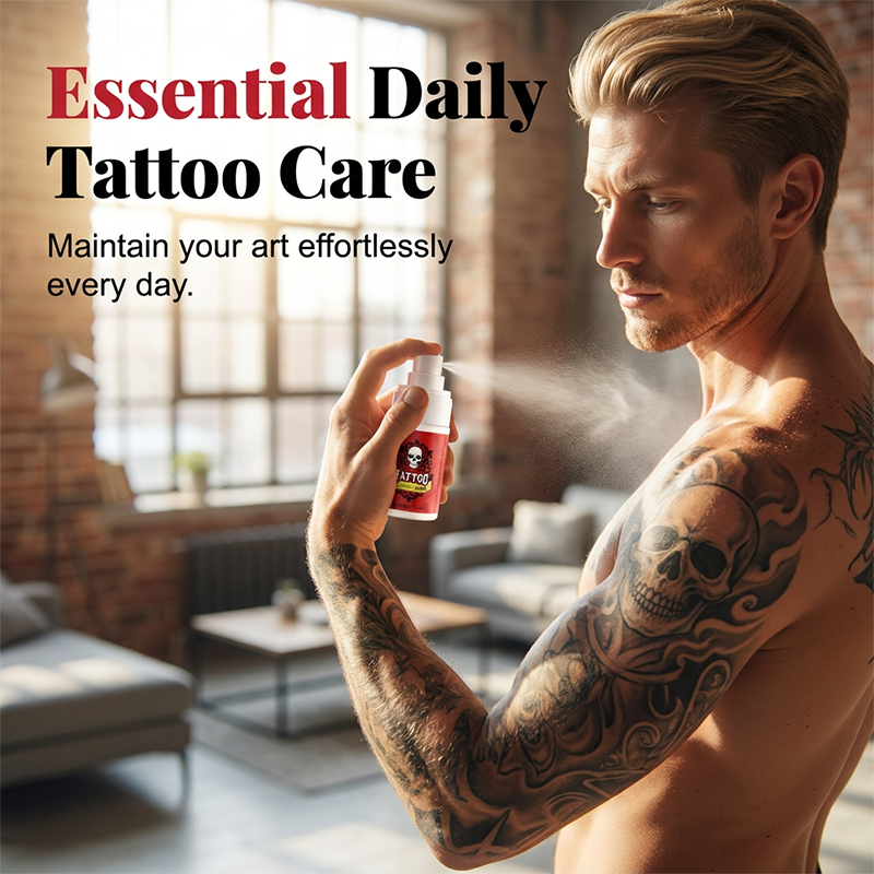 Deep Healing Tattoo Spray – Revive Vibrancy, Gentle Care